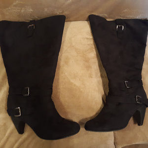 Torrid Wide Calf Wide Width Black Boots